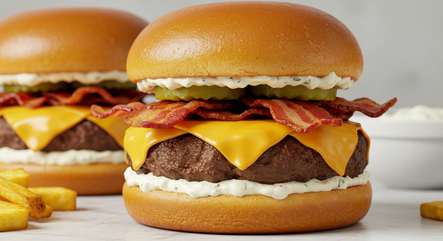 Crack Cheese Burgers - secondary view